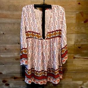 Fun Boho tunic style dress. XL